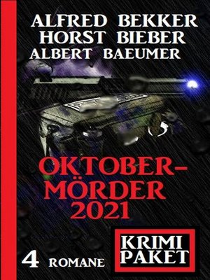 cover image of Oktobermörder 2021